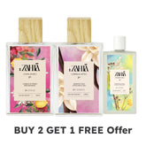 B2G1: Zahia Floral Desire & Vanilla Latte 100ml + Powder Musk 50ml