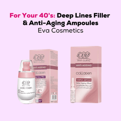Shop For Your 40's: Eva Skin Clinic Collagen Deep Lines Filler & Anti-Aging Ampoules on ZYNAH