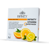 Infinity Vitamin C Face Sheet Mask Pack (4+1 Free) - ZYNAH