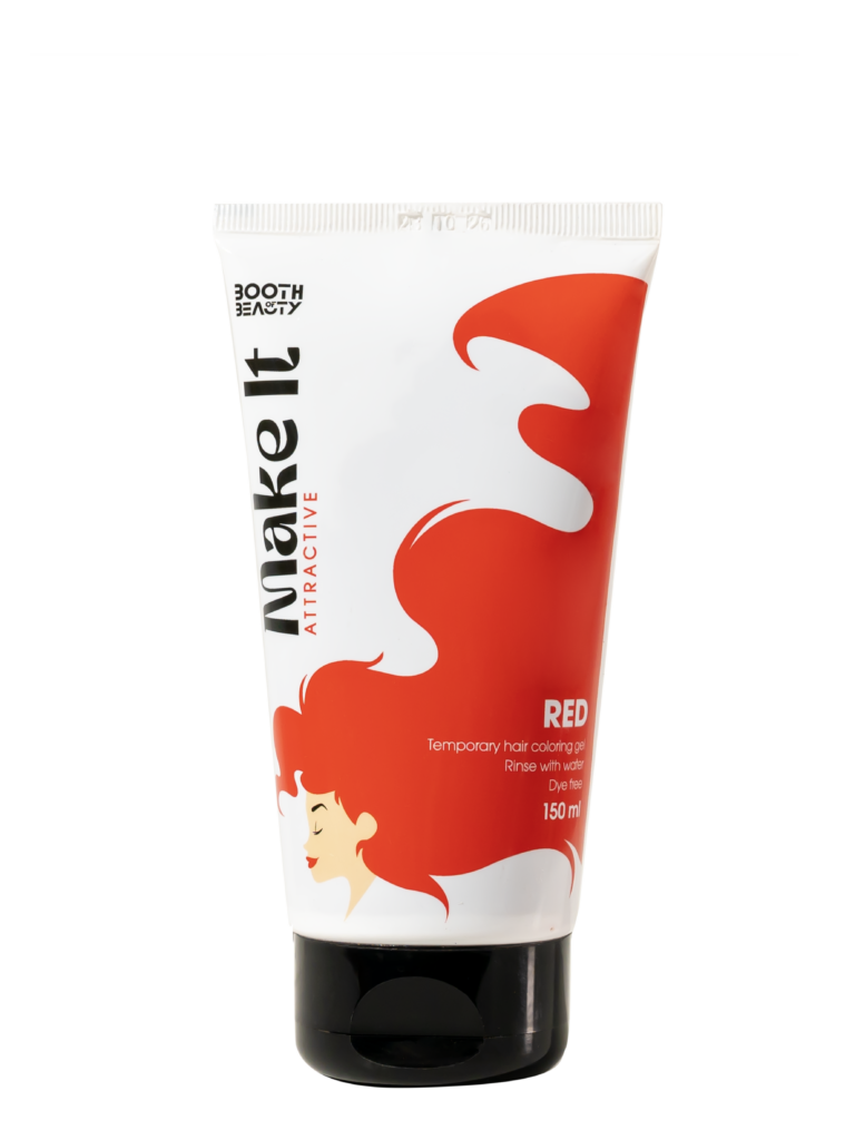Shop Make It Temporary Hair Coloring Gel 150 ml on ZYNAH - red