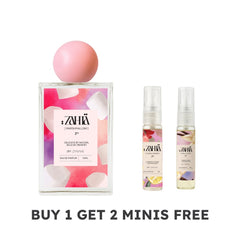 Buy 1 Get 2 Minis: Zahia Marshmallow 50ml + (Vanilla Latte & Floral Desire 5ml)