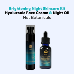 Shop Nut's Bright Complexion Night Skincare Kit (Face Cream + Night Oil) on ZYNAH