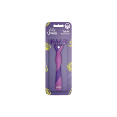 Queen Triple Blades Disposable one Razor “Purple”