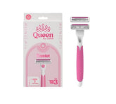 Queen Bastet 3-Blade Women’s Razor + 2 Cartridges