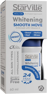 StarVille Roll-on Antiperspirant Whitening Smooth Move 60ml