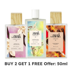 Shop Zahia's Powder Musk + Amber Noir + Vanilla Latte 50ml on ZYNAH
