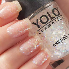 YOLO Sparkly Nail Polish 214 - zynah