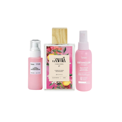 Zahia Floral Desire Perfume + Braes Detangling Leave-in Spray + Braes Hair Serum on ZYNAH