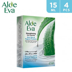 Aloe Eva Strengthening Hair Ampoules (Aloe Vera & Yoghurt Proteins)