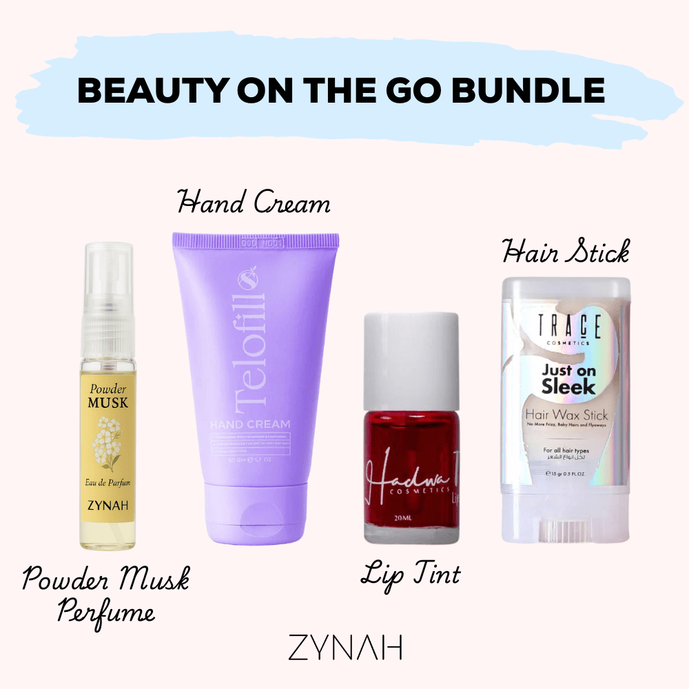 Glow up on the go beauty essentials bundle