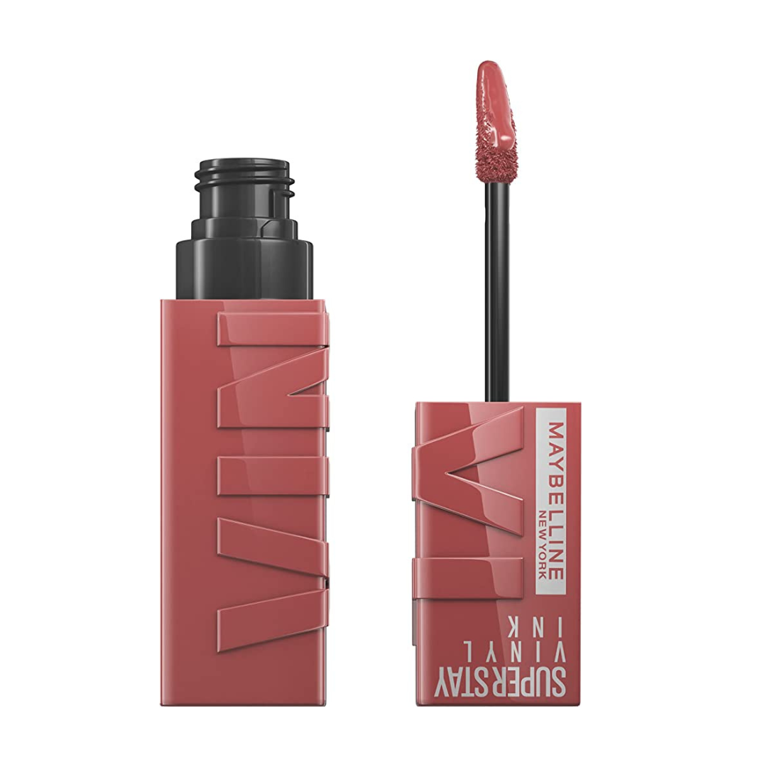 Maybelline Super Stay Vinyl Ink Longwear Lip Color (35 Cheeky) on ZYNAH
