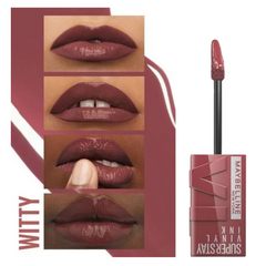Maybelline Super Stay Vinyl Ink Longwear Lip Color (40 Witty) on ZYNAH