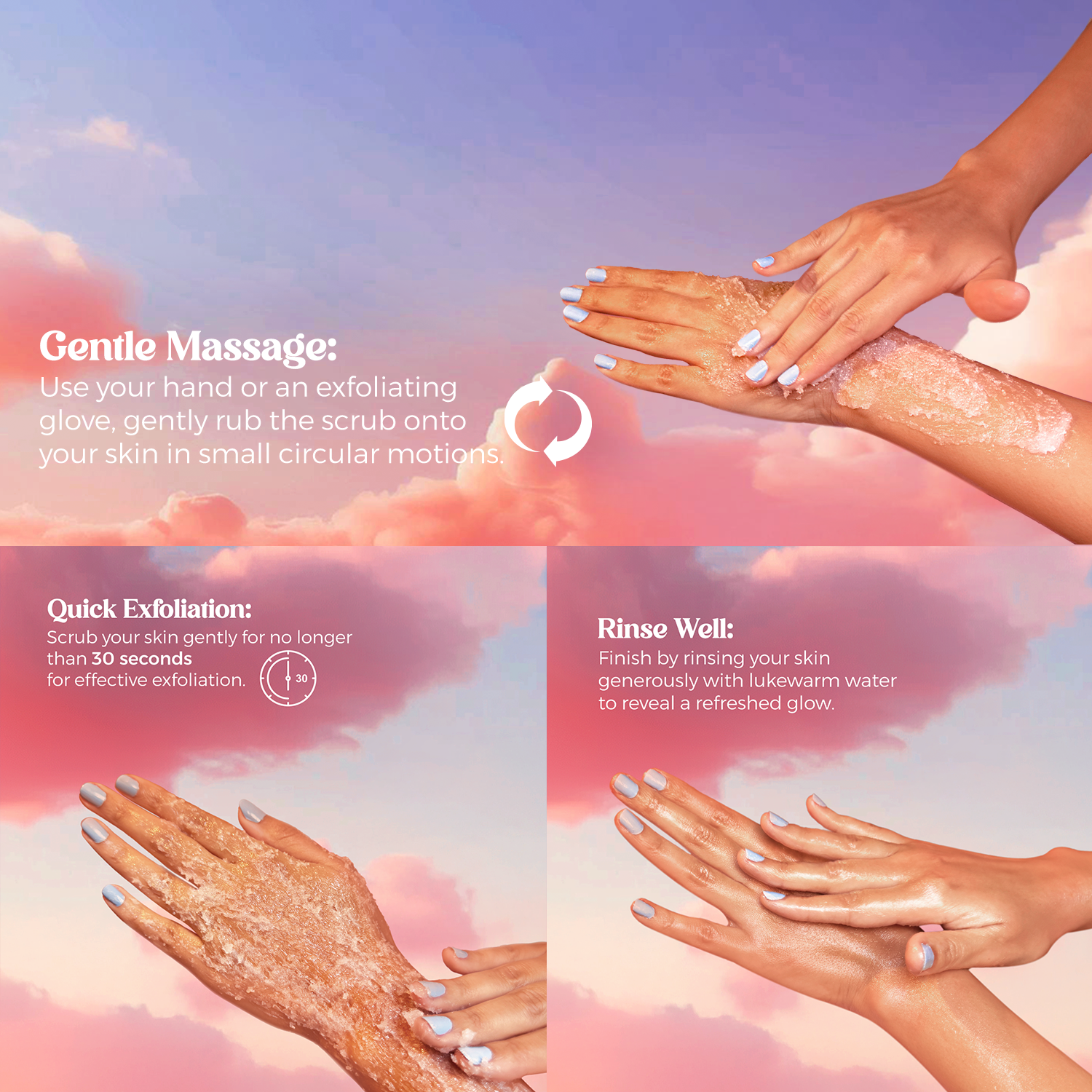 Queen Body Sugar Scrub With Vanilla Sugar Scent