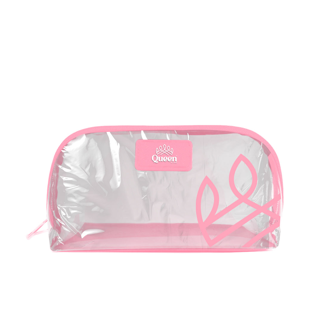 Queen Clear Cosmetic Bag for Women’s