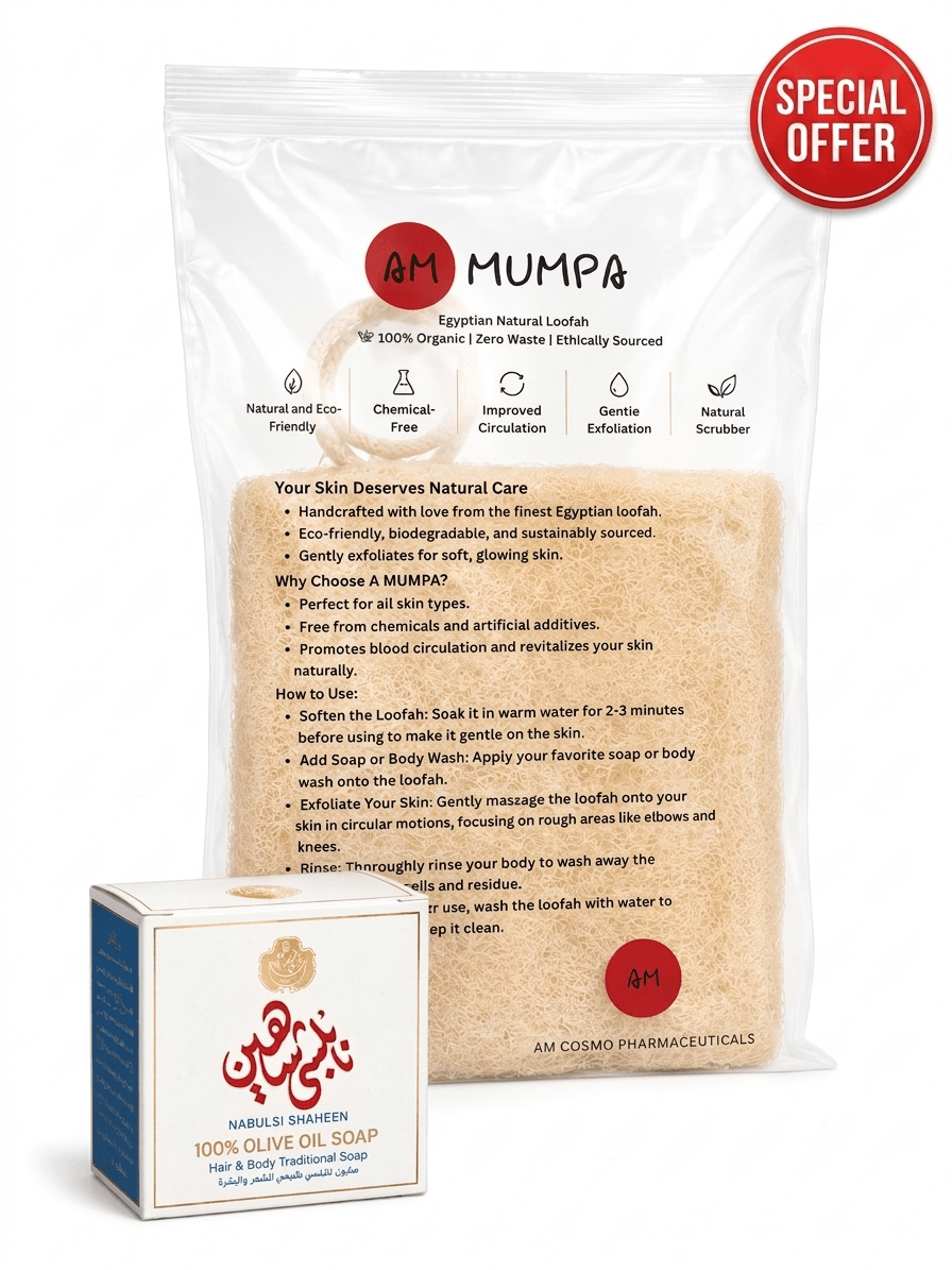 Heritage Glow Bundle (AM Mumpa Loofah + Nabulsi Shaheen)