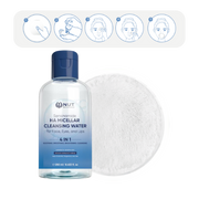 Nut Micellar Cleansing Water (4 in 1) And Makeup Remover & Soft Makeup Cleansing Pads on ZYNAH