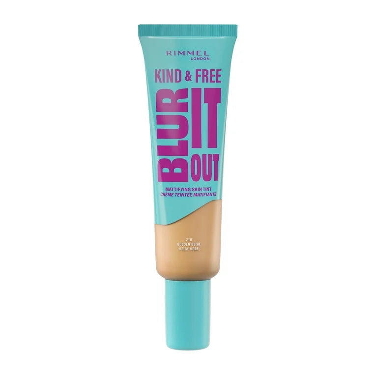 Kind & Free BLUR IT OUT Mattifying Skin Tint  30ML MAT GOLDEN BEIGE IV - Shade 210 Golden Beige