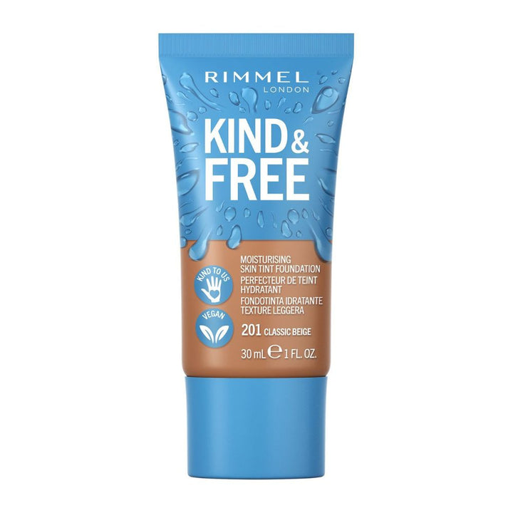 Rimmel's Kind & Free Duo: Concealer (40 Tan) & Foundation (201 Classic Beige) on ZYNAH