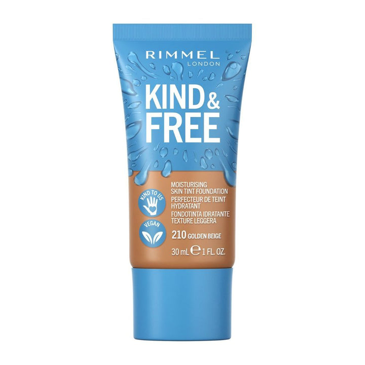 Rimmel's Kind & Free Duo: Concealer (30 Medium) & Foundation (210 Golden Beige) on ZYNAH