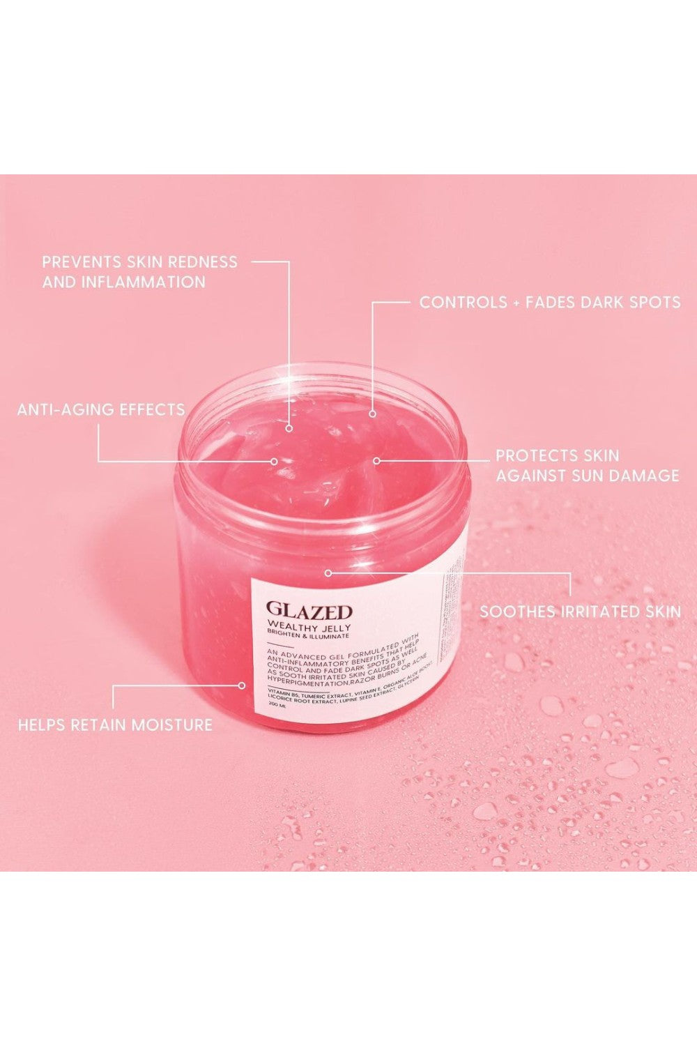 Glazed Wealthy Jelly Gel (Brighten & Illuminate) on ZYNAH