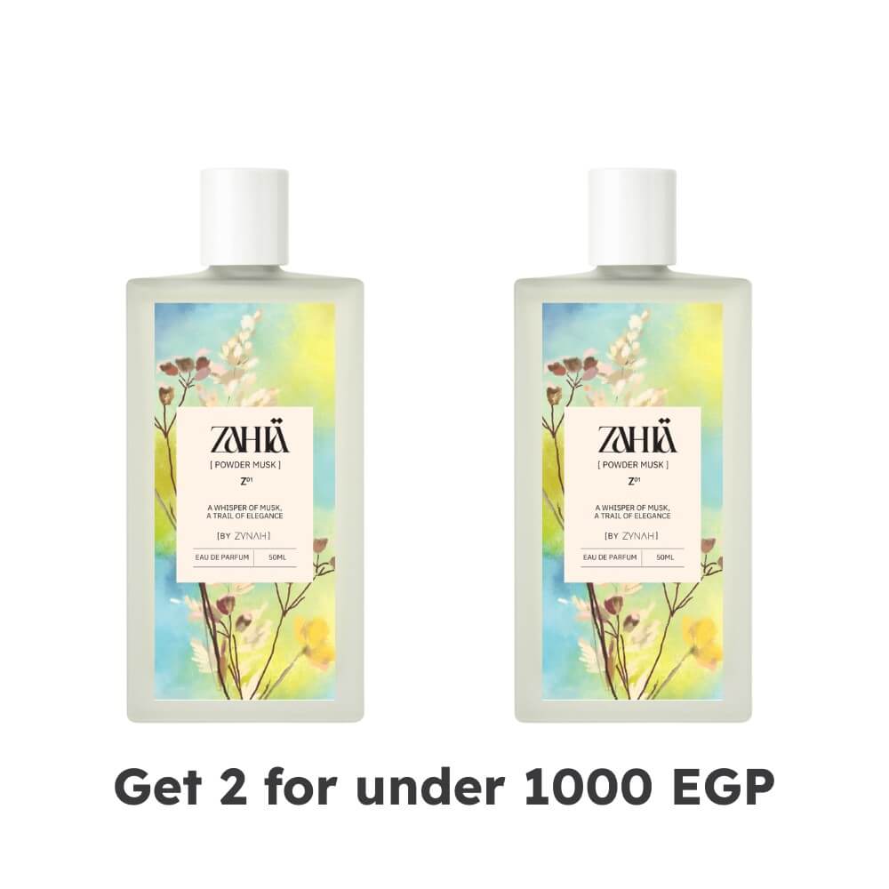 2x Zahia's Powder Musk Perfume 50ml