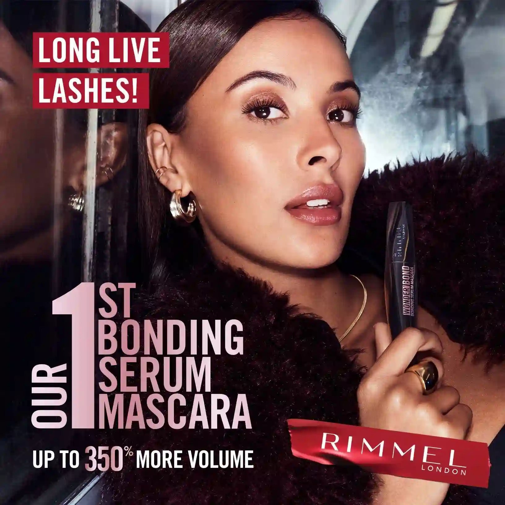 Rimmel London Wonder'Bond Mascara 001 Black – Bonding Serum