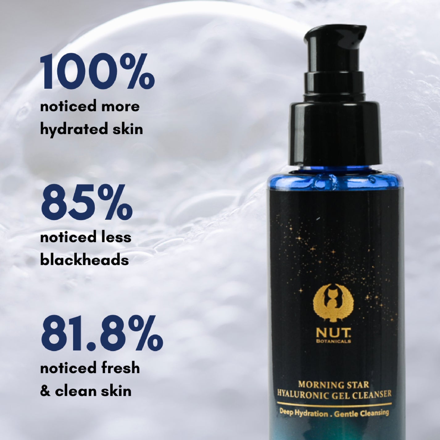 Nut Botanicals Morning Star Hyaluronic Gel Cleanser