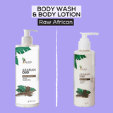 Raw African's Arabian Oud Body Lotion & Body Wash