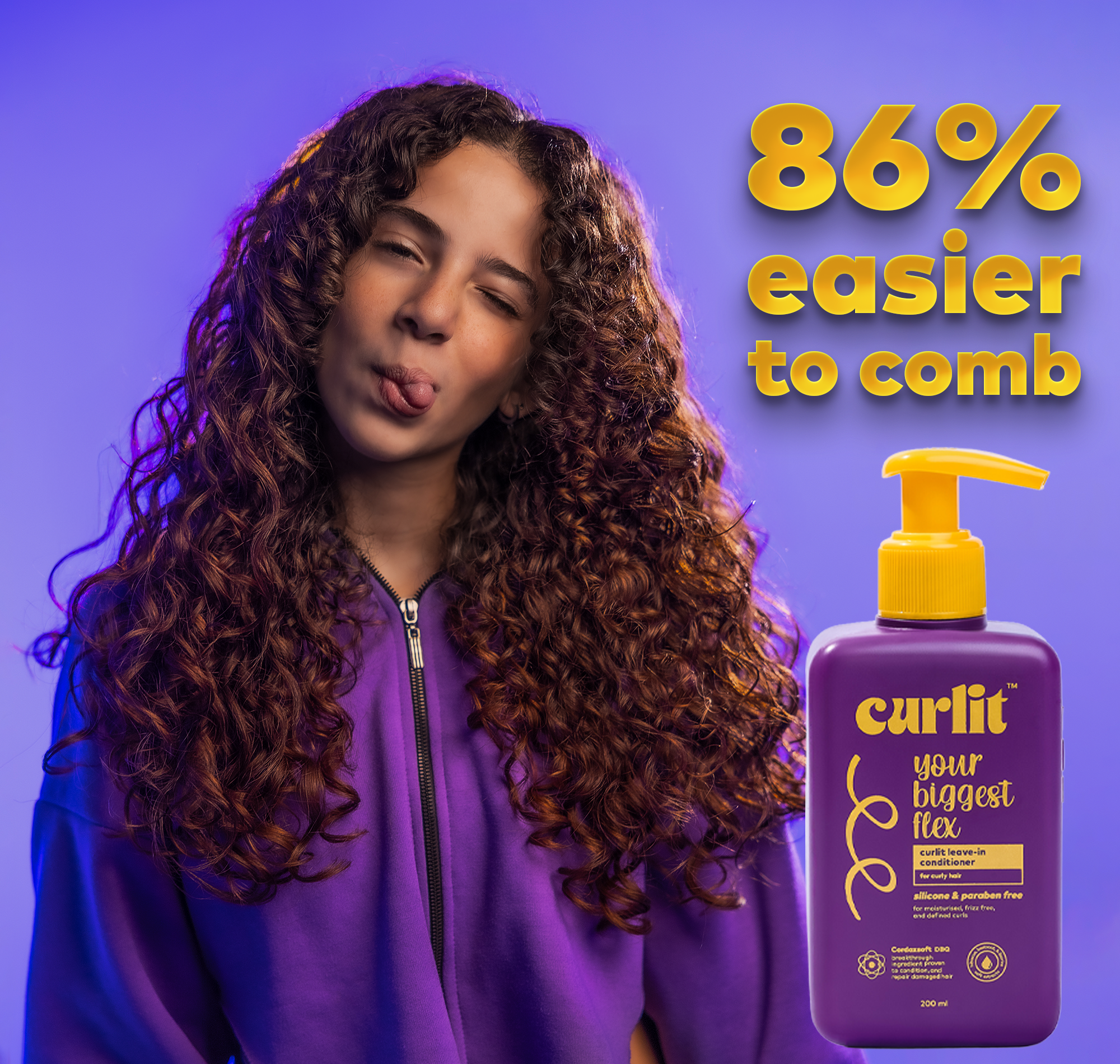 Curlit Leave-in Conditioner for Curly Hair