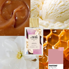Zahia's Vanilla Latte perfume notes on ZYNAH