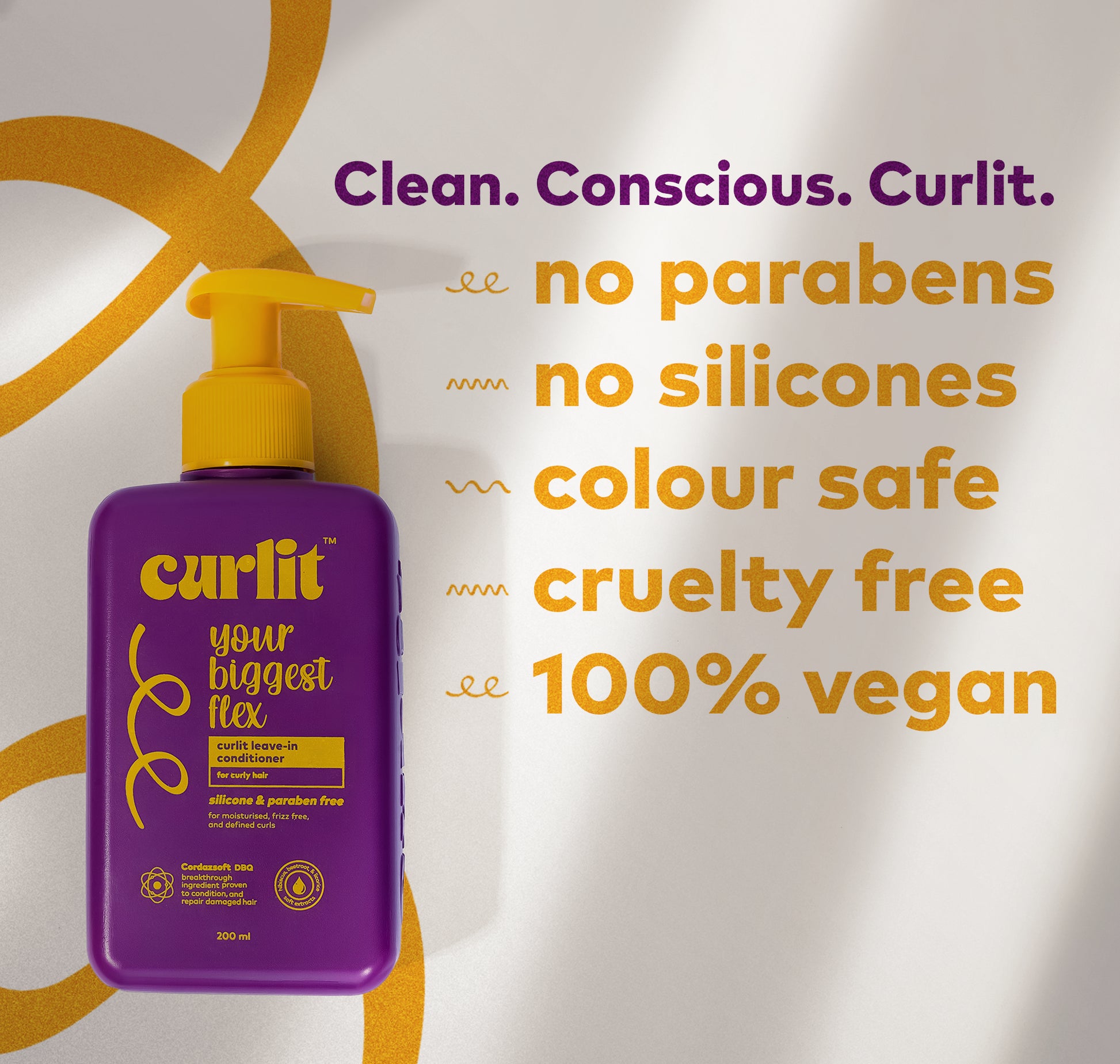 Curlit Leave-in Conditioner for Curly Hair