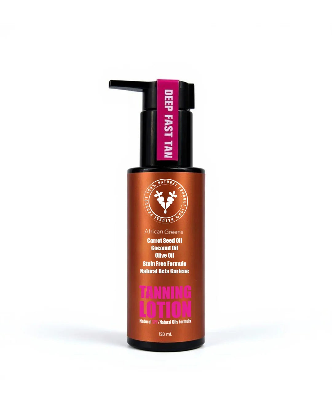 African Greens Tanning lotion ZYNAH