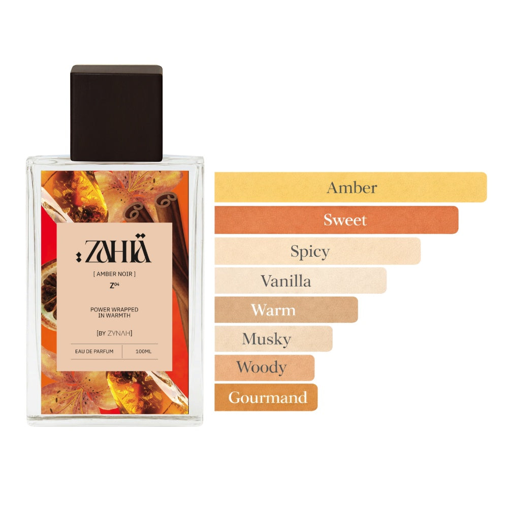 Zahia Amber Noir perfume on ZYNAH