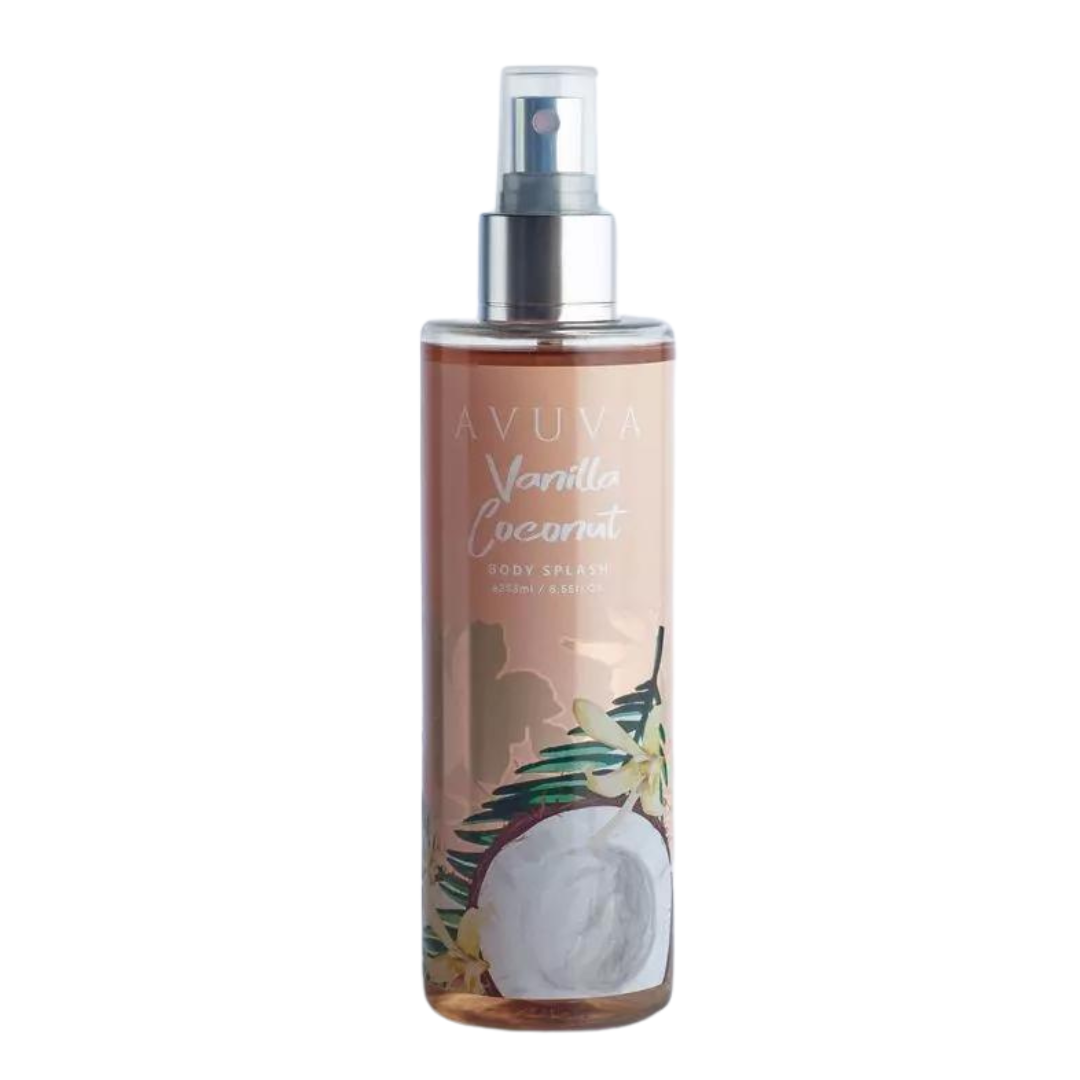 shop Avuva Vanilla Coconut Body Splash 253ml on ZYNAH