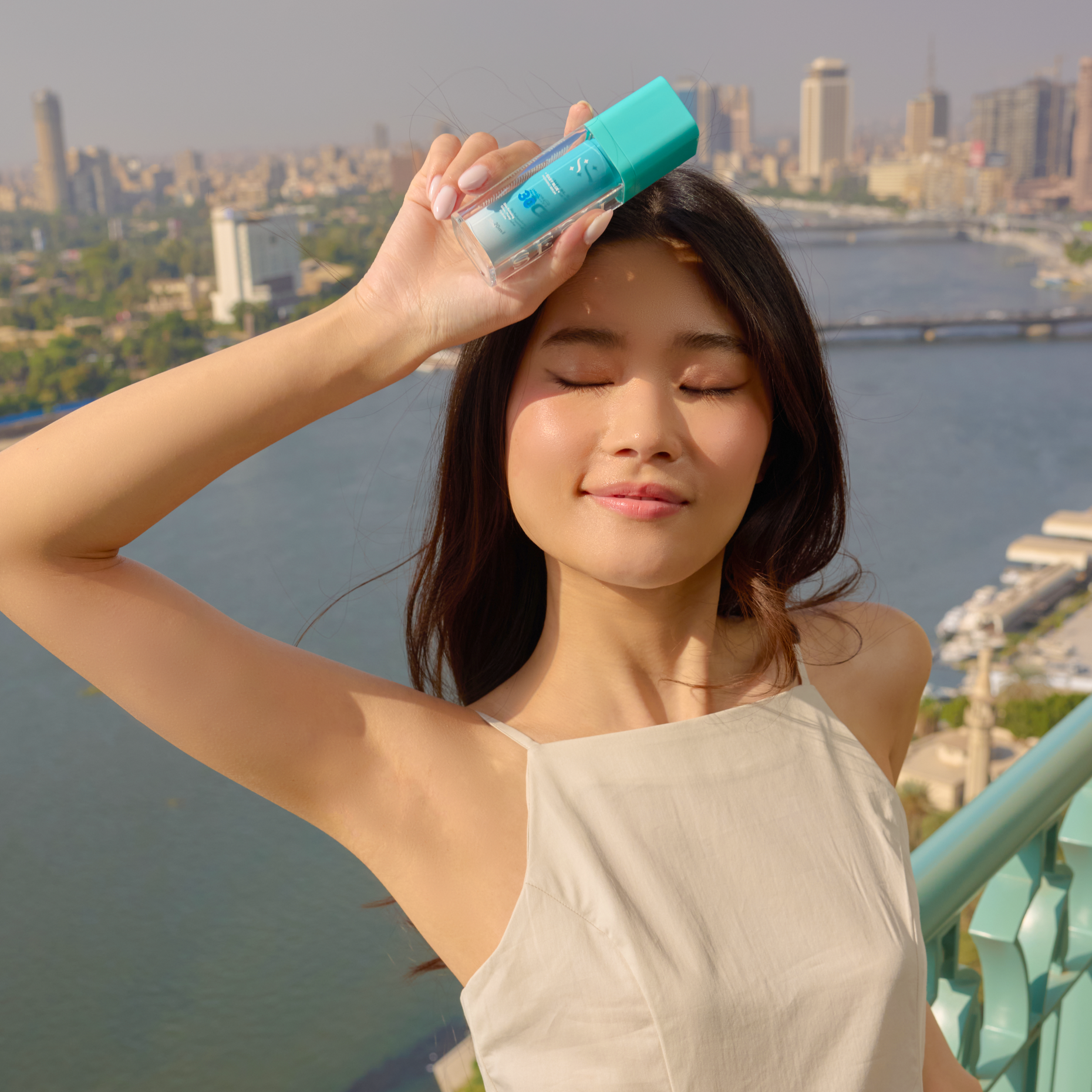 Baby Blue Morning Serum with SPF30