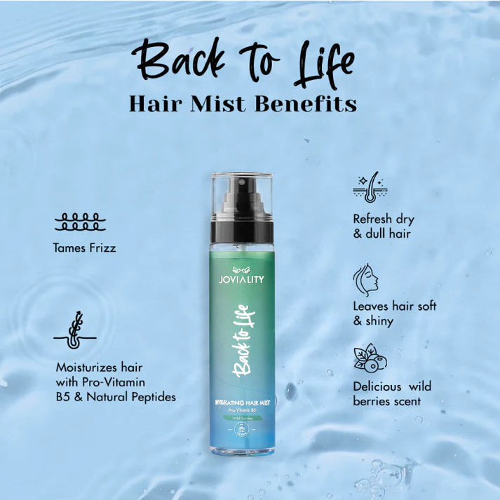 Back To Life Hydrating Hair Mist - ZYNAH