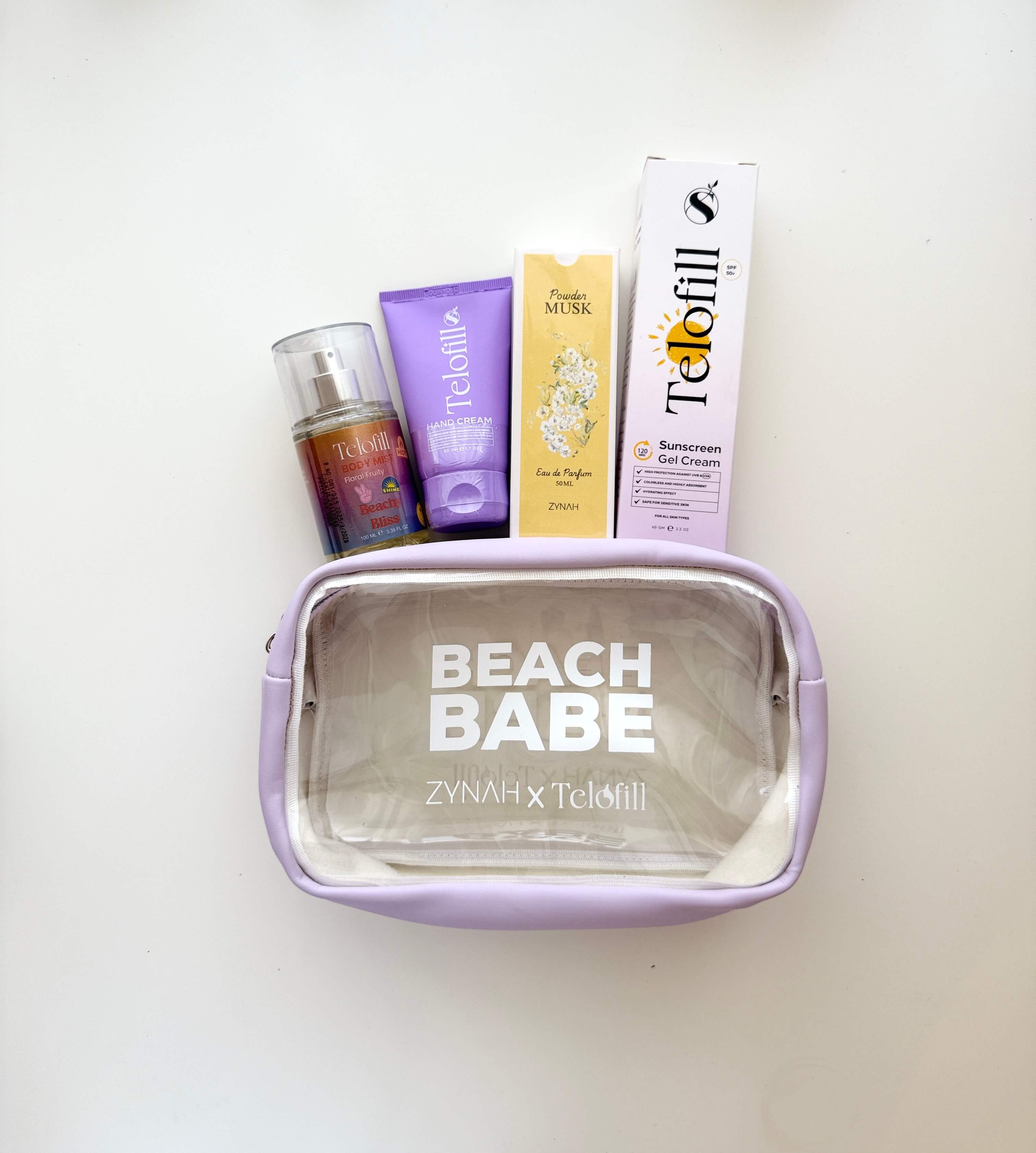 Beach-Babe Beauty Kit (ZYNAH X TELOFILL Collab)