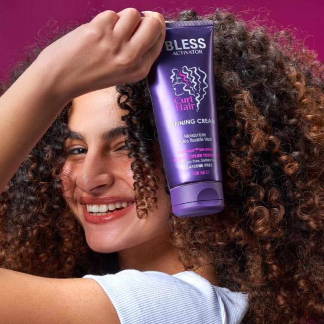 Shop Bless Curl Hair Defining Cream 200ml on ZYNAH