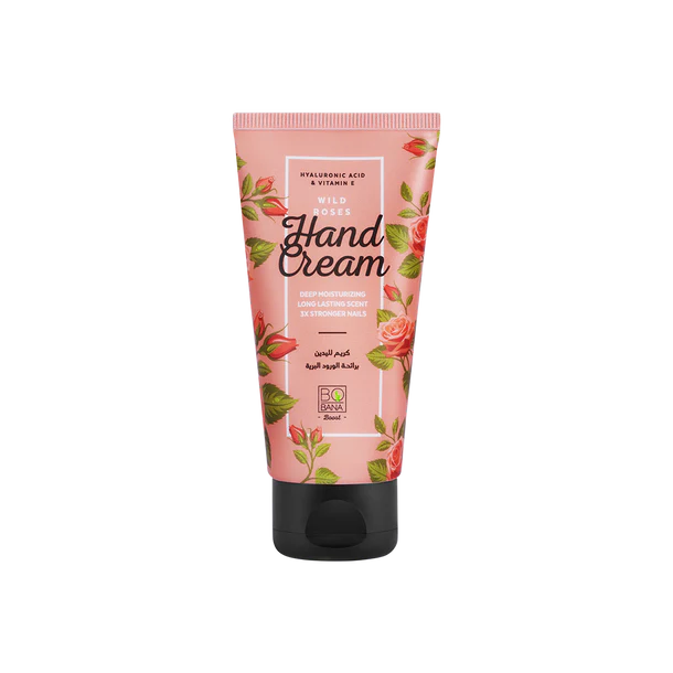 Bobana Hand Cream with Wild Roses - zynah