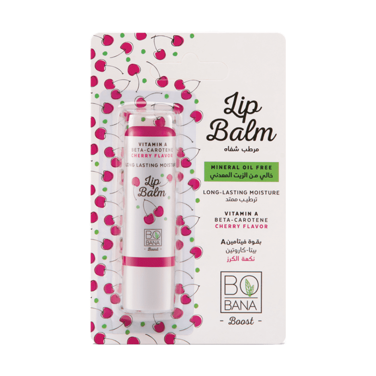 Bobana Lip Balm With Vitamin A & Cherry Flavor on ZYNAH