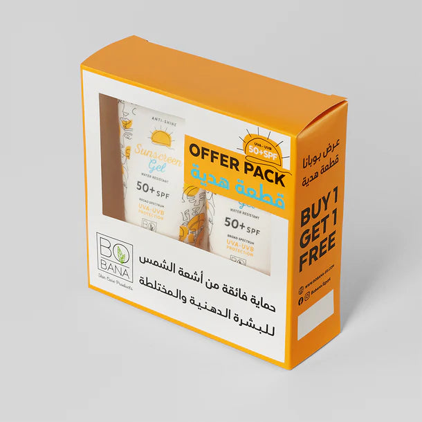 Shop Bobana Sunscreen Gel 150 ML (1+1 FREE) on ZYNAH