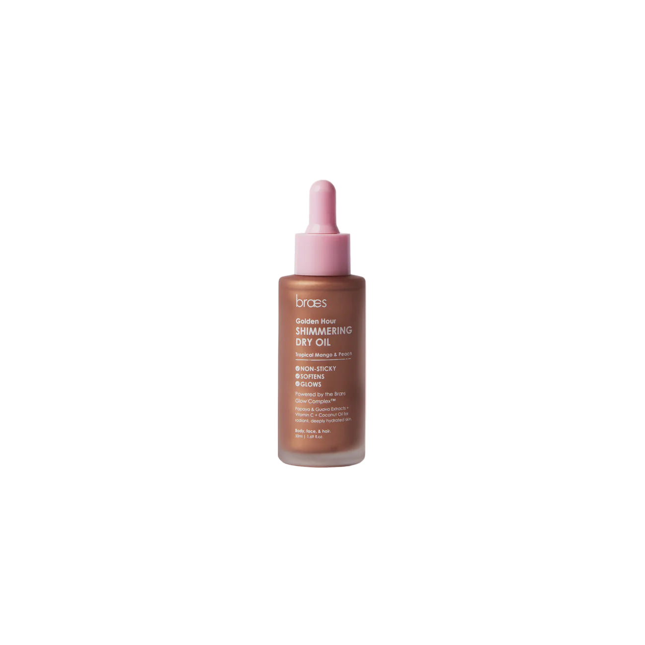 Braes Golden Hour Shimmering Dry Oil