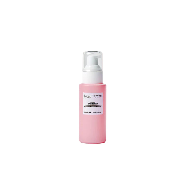 Zynah Heatless Hair Curling + Braes Detangling Leave-in Spray & Hair Serum(35ML)