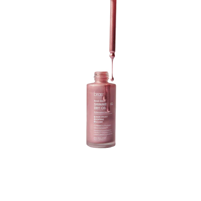 Braes Rosé Glow Shimmering Dry Oil