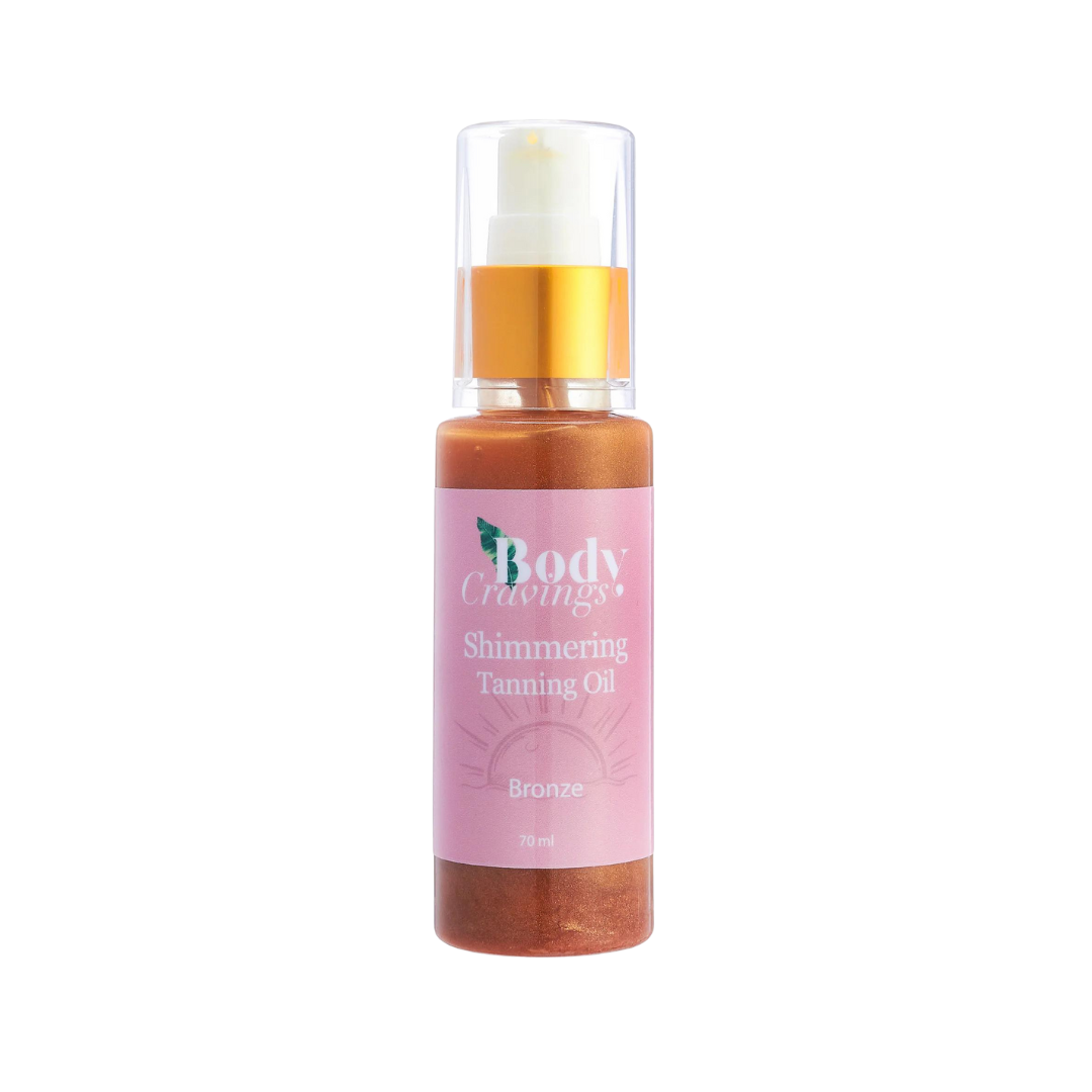 Bronze Shimmering Tanning Oil - ZYNAH