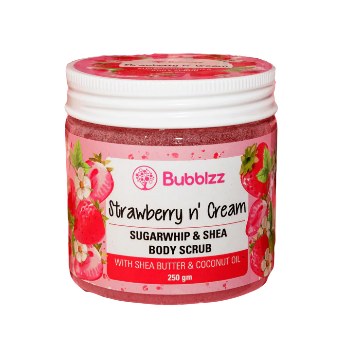 Shop Strawberry & Cream Body Scrub - ZYNAH