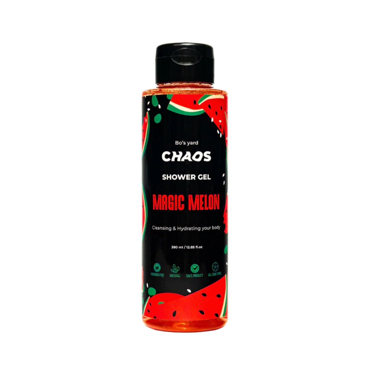 2-in-1 Scrubbing & Cleansing Brush + Chaos Magic Melon Shower Gel