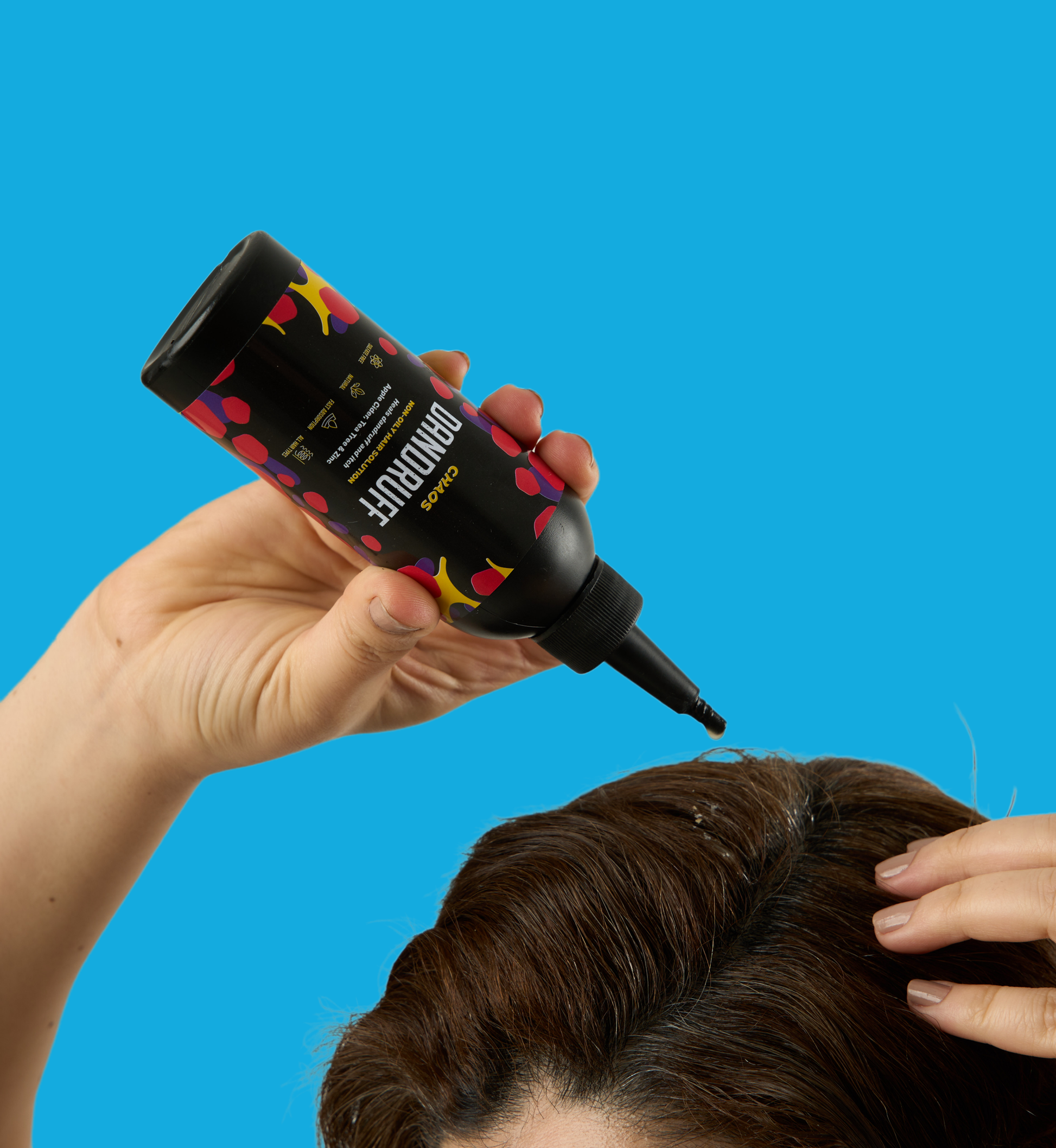 Shop Chaos Dandruff Non-Oily Natural Hair Solution on ZYNAH
