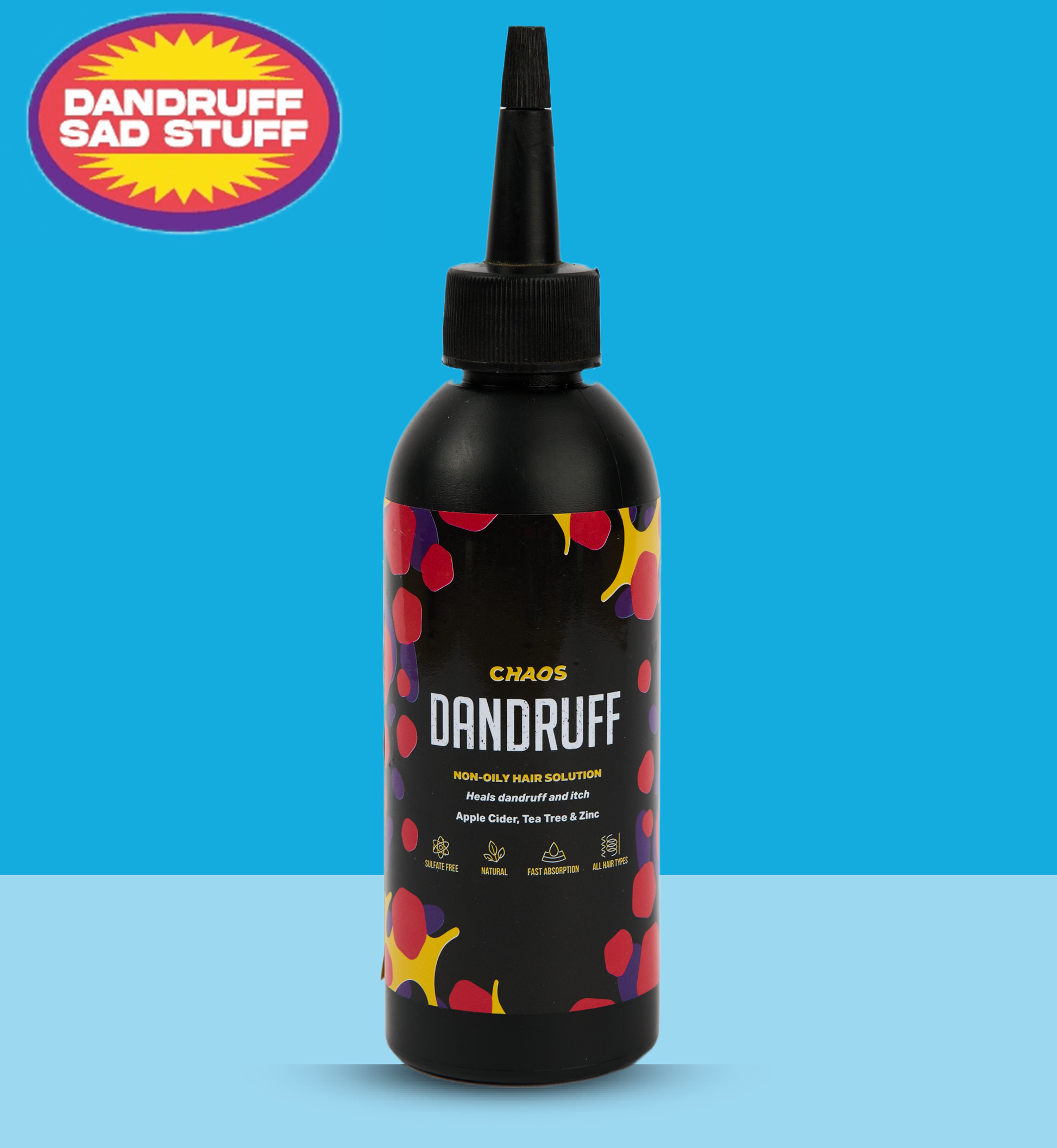 Shop Chaos Dandruff Non-Oily Natural Hair Solution on ZYNAH