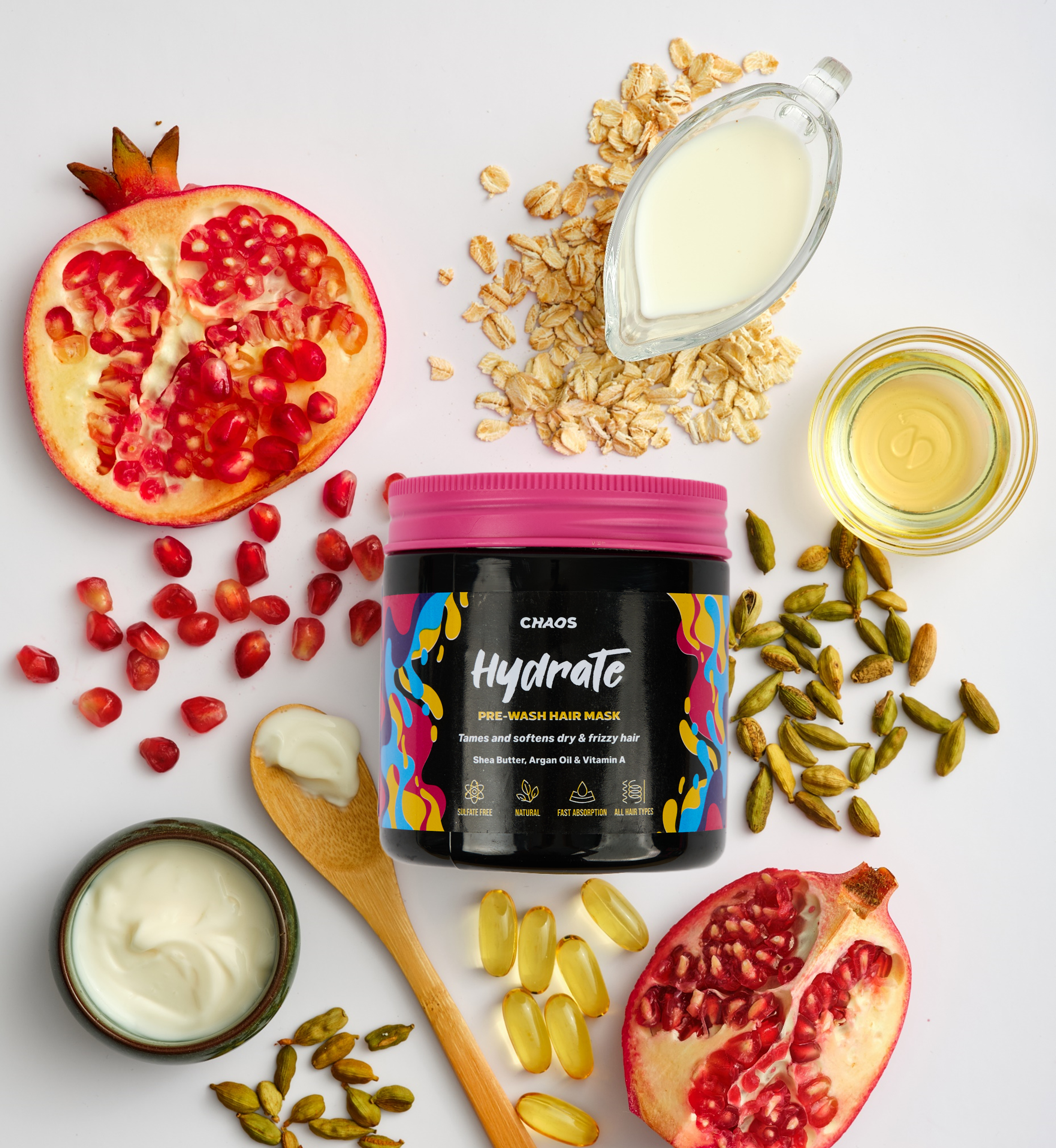 Chaos Hydrate Pre-Wash Natural Hair Mask on ZYNAH